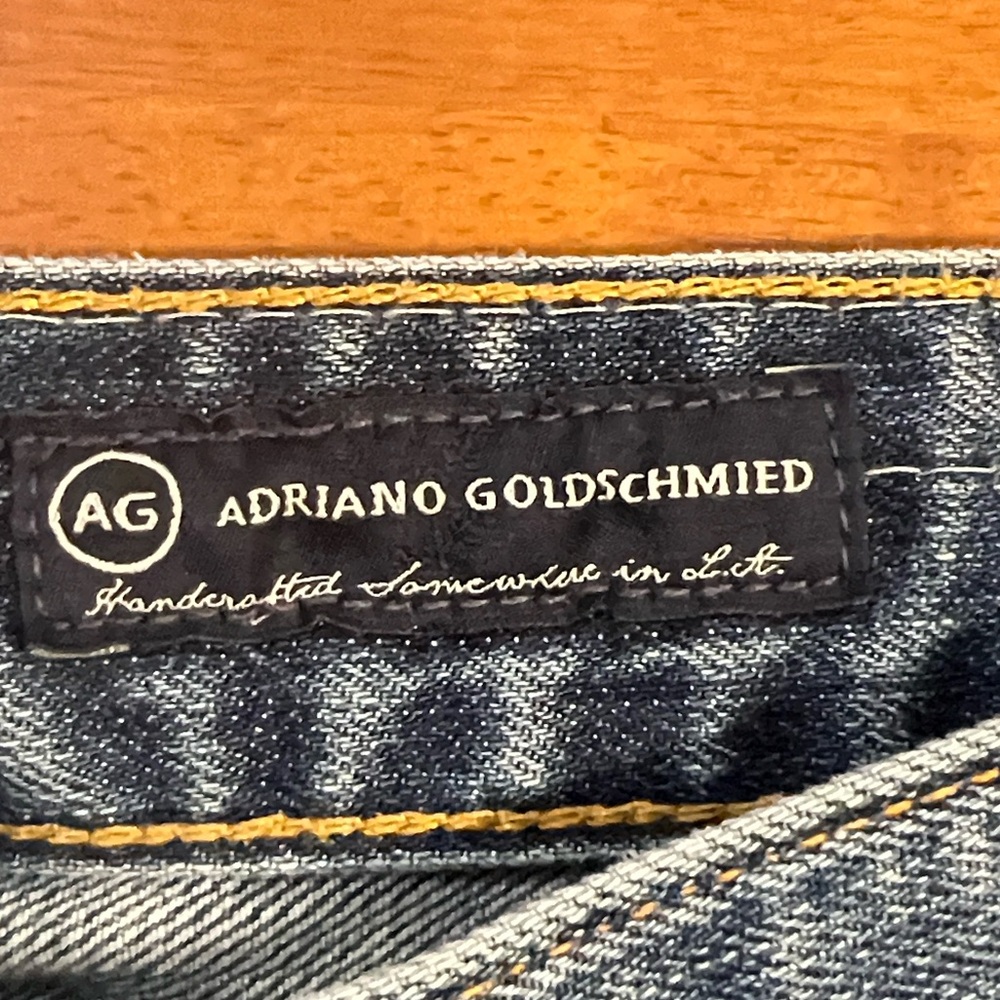 AG Adriano Goldschmied the Tomboy Relaxed Straight Leg Jeans 28R - Picture 8 of 9